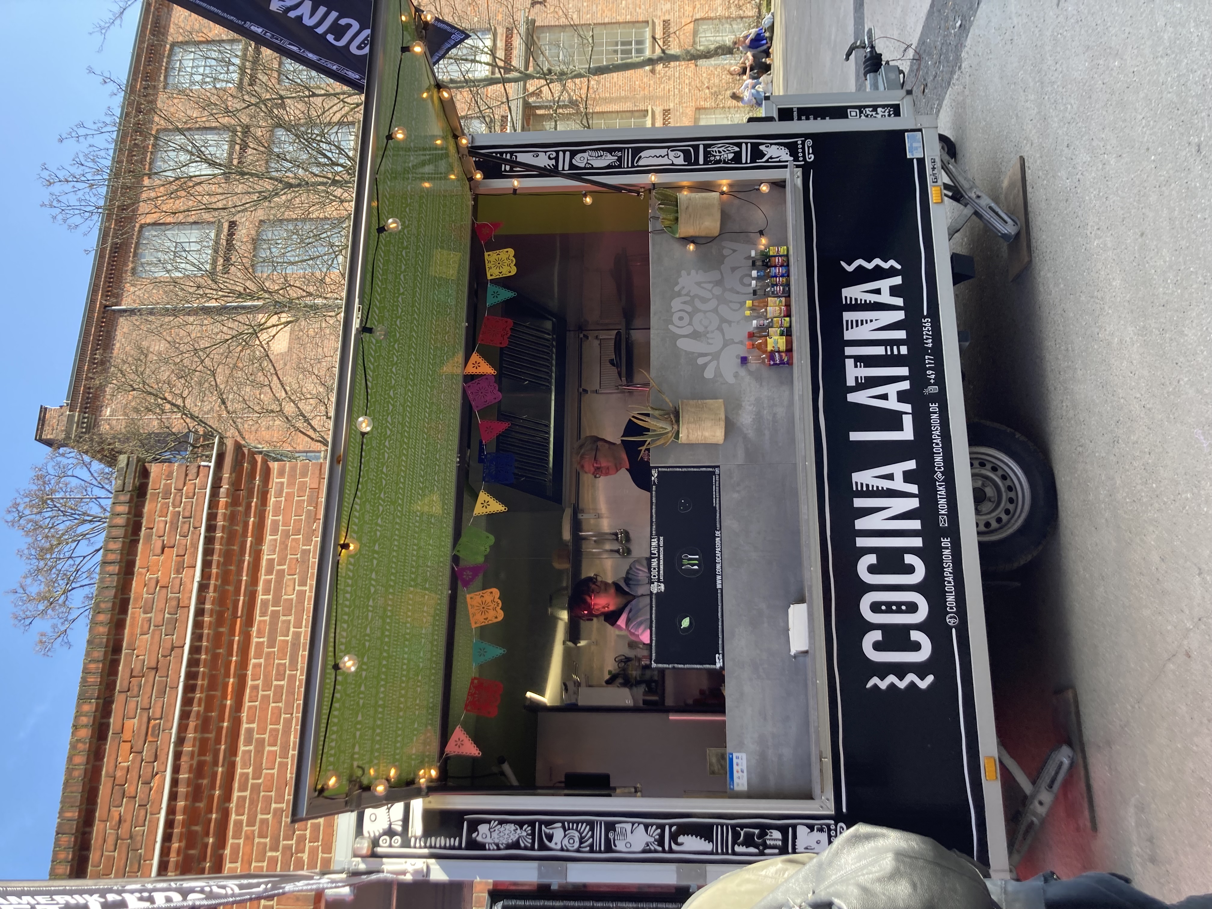 Festival visitors at Halle 14