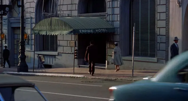 scene from Vertigo movie