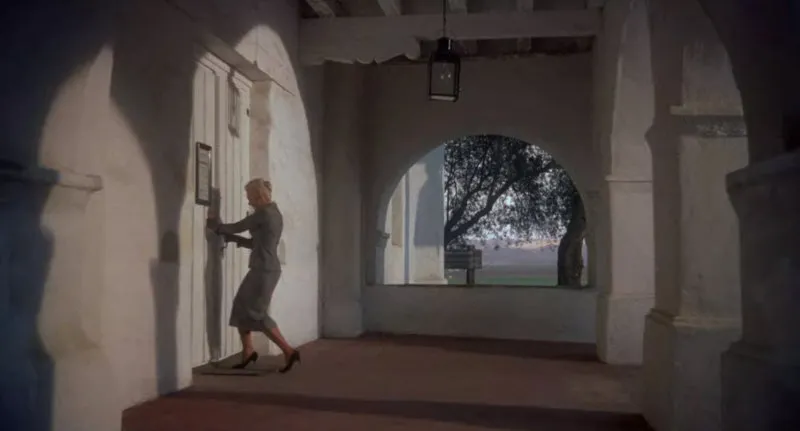 scene from Vertigo movie
